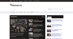 Desktop Screenshot of koranperdjoeangan.com